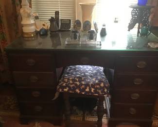 Glass top Desk
