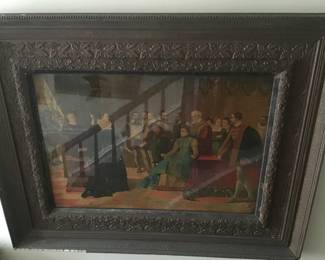 Large art, lots of art in this house we haven’t had a chance to look at them yet 