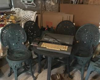 Plastic Yard Furniture, brother typewriter