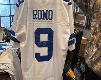 Tony Romo Autograph Jersey