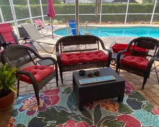 The love seat and one chair have sold.