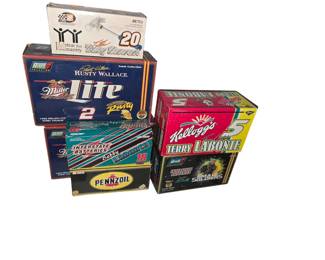 We have Nascar diecast cars