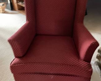 wing back chair