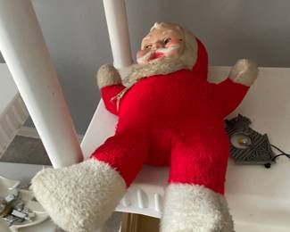 fabric vintage santa