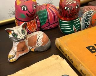 Terracotta cats