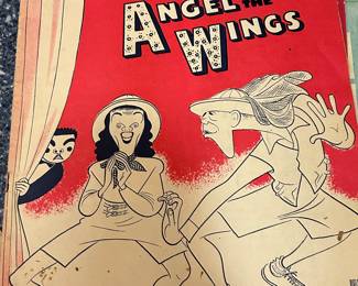 The Angel has wings playbill 1947