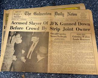 JFK related Newspapers