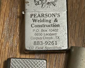 Vintage Corpus Christi advertising lighter