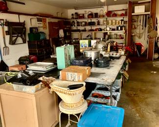 Packed garage
