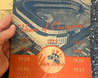 Yankee Stadium 25th Anniversary Brochure