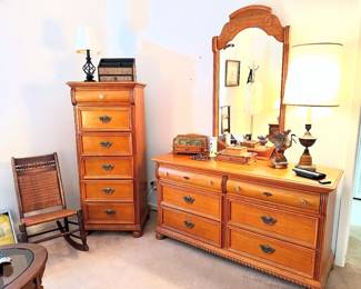 childs antique rocker