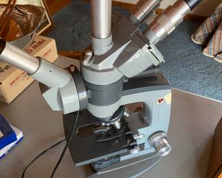 American Optical Microscope