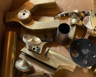 Brass Parts to Microscope