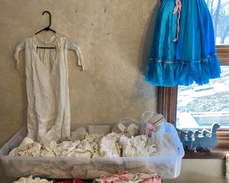 Antique Vintage Doll, Child Clothing