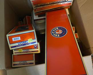 EMPTY Lionel Train Boxes