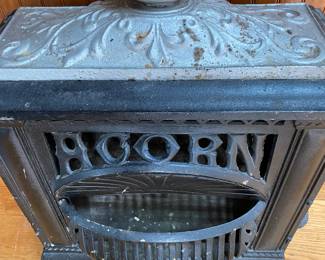 Decorative ONLY, Cast Iron Acorn Stove