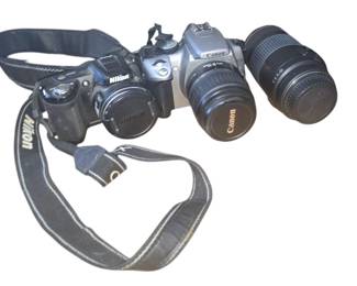 Cannon and Nikon Cameras