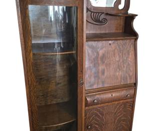 Antique secretary/curio