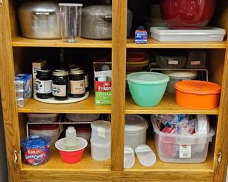 A cupboard full!