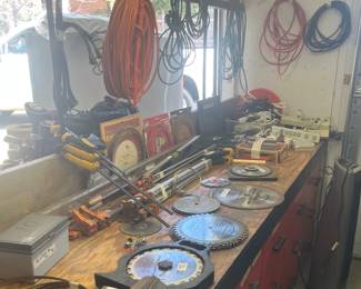 So much woodworking equipment