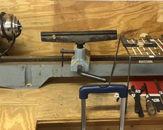 12" Lathe and tools