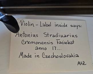 For the next violin