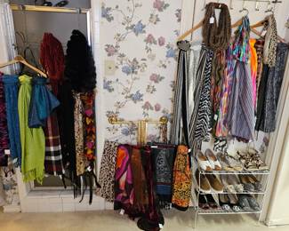 Scarves and shoes