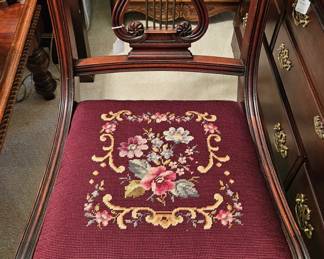 Another needlepoint chair