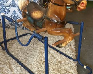 Vintage rocking horse