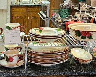 Franciscan "Apple" dishware