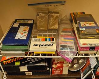 Oil pastels, chalk and MUCH MORE