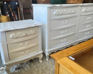 Dresser and night stand