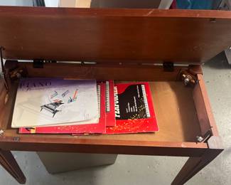 The piano is off premises, but available to be seen immediately.
