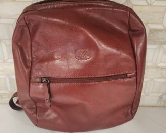 ITALIAN LEATHER BACK PACK