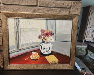 ACRYLIC SIGNED PAINTING