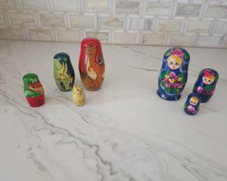 RUSSIAN STACKING DOLLS