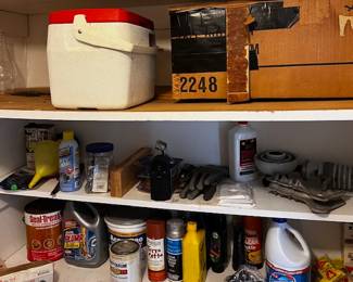 And this is the end of the tool closet