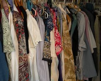 Women's clothing (located upstairs)