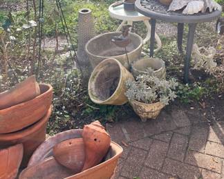 More pots, pots galore - why go any where else, we likely have what you need right here at our Dynamic Dickinson estate sale