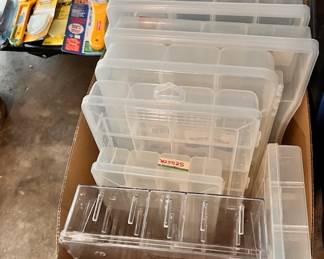 Sewing / art and craft storage boxes