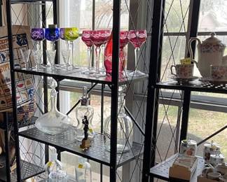 Stunning crystal and glassware
