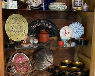 Closer image of armoire contents