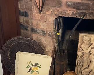 Decor items antique and vintage