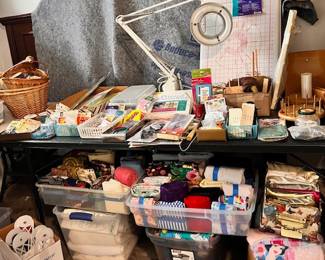 Another angle of the art and craft items