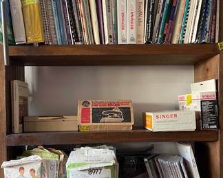 Sewing patterns and books