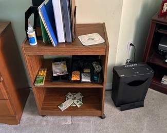 Office Supplies and Shredder