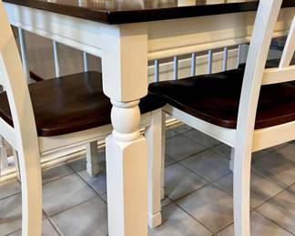 Like New - Kitchen table w/4 chairs - from Ashley's Furniture 