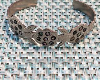 Vintage Alpaca Silver Bracelet