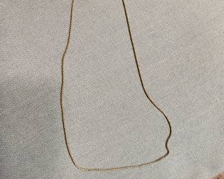 Vintage Monet Gold Chain