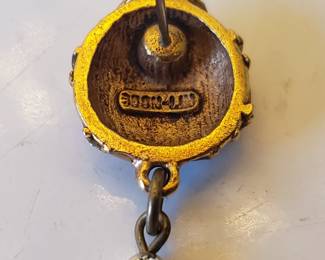 Signed Vintage Don Lin earrings